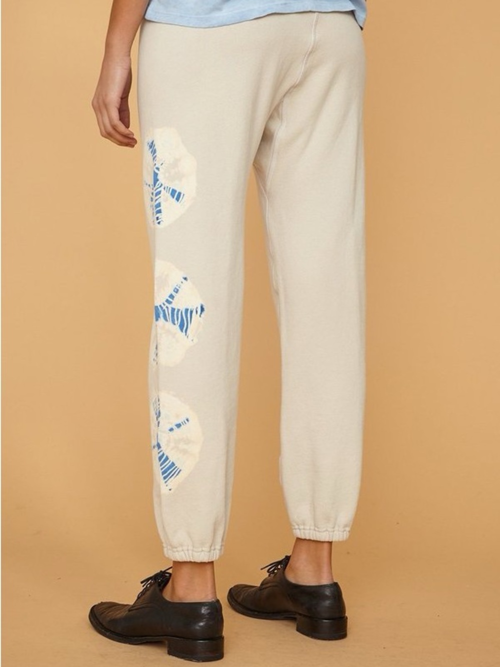 Raquel Allegra topanga sweatpant tie dye Saturn white 1 boho USA - Picture 12 of 16